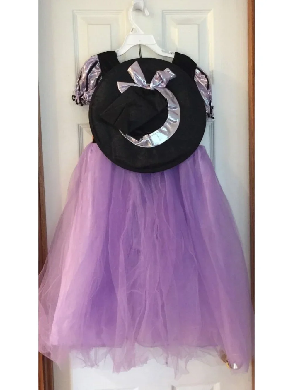 Hyde & EEK Toddler 4-5T Fancy Witch Layered Dress & Hat